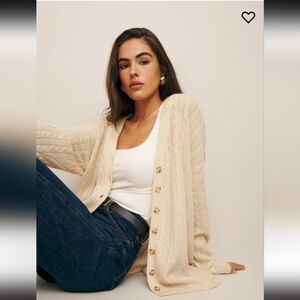 Reformation Cashmere Cardigan